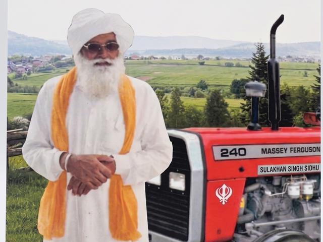 URS Choices founder pictured on the family farm that shaped his values